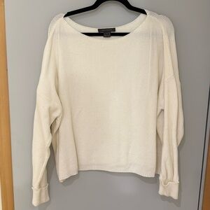 French connection white sweater